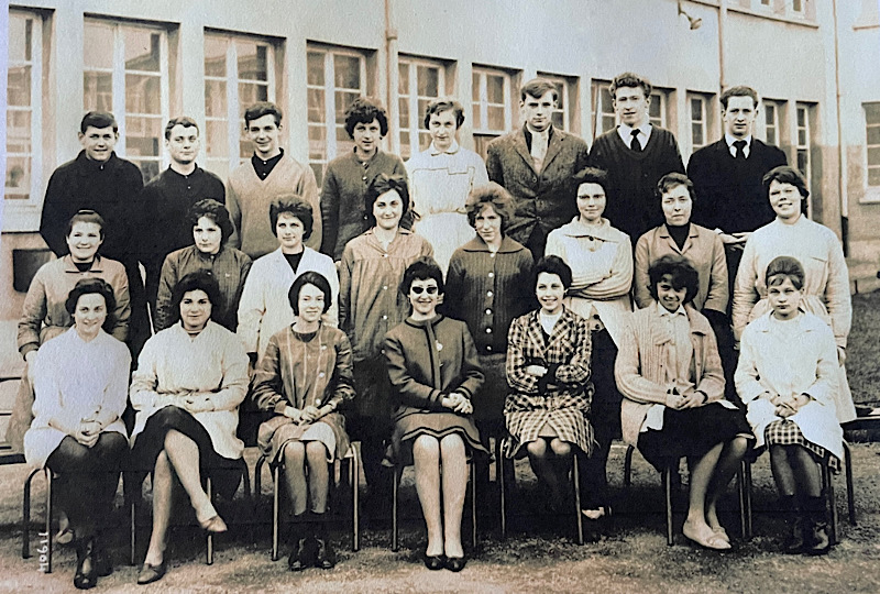 Photo de classe cursus secrétariat.