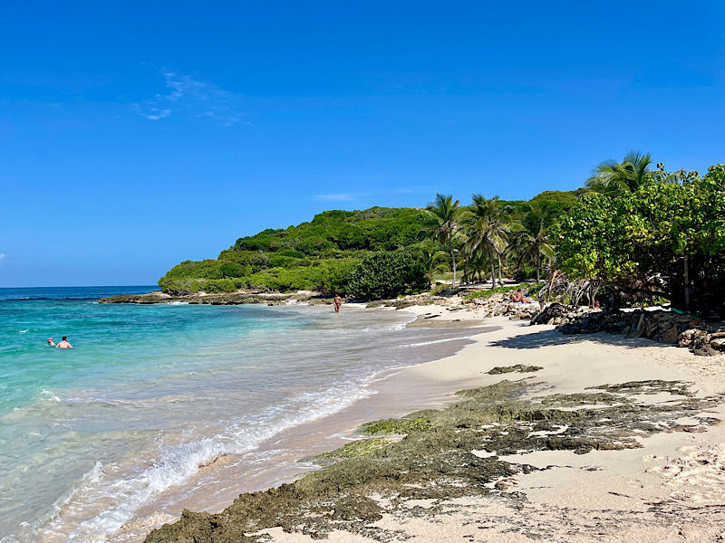 Anse Tarare vue de la plage